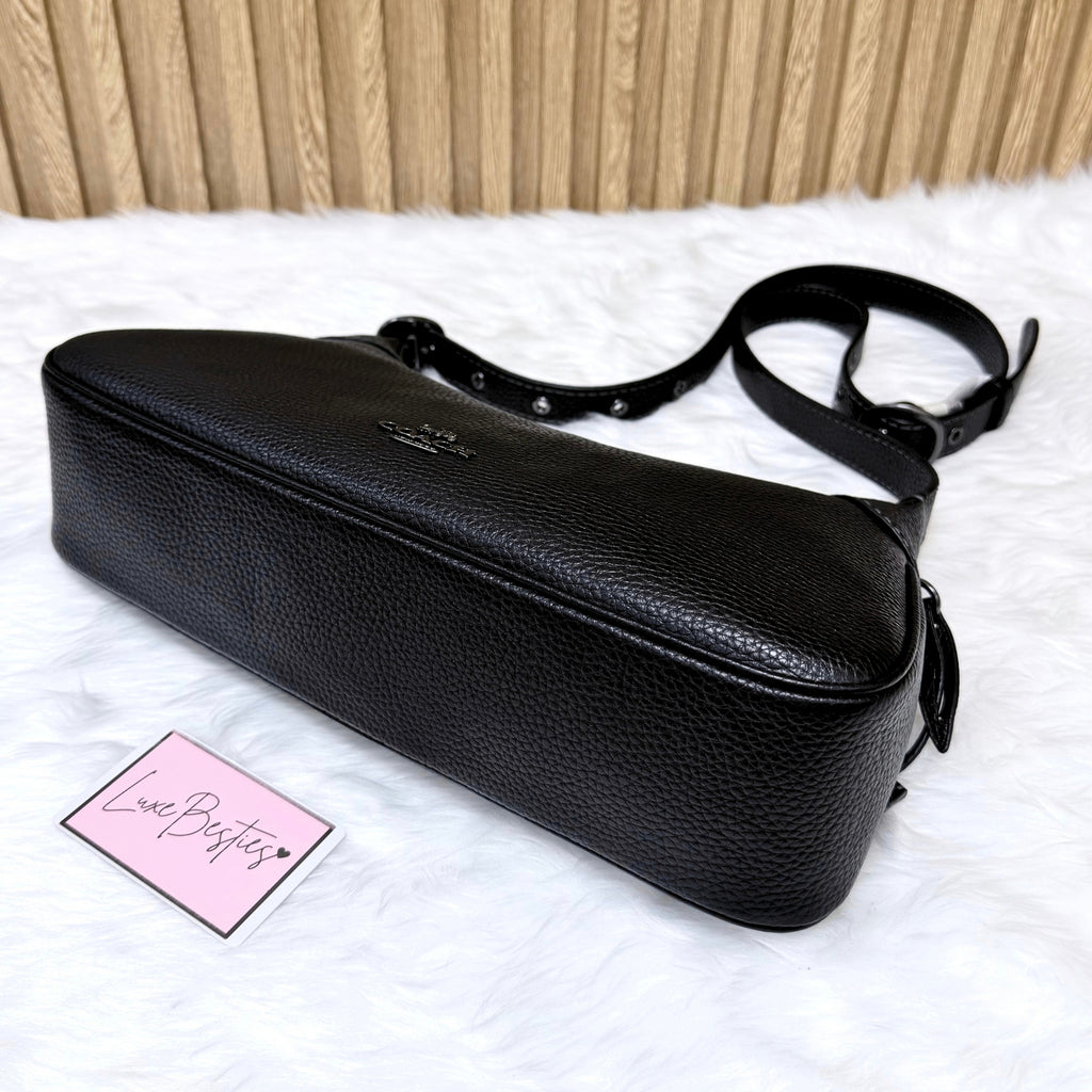 COACH Ella Small Shoulder Bag | Black