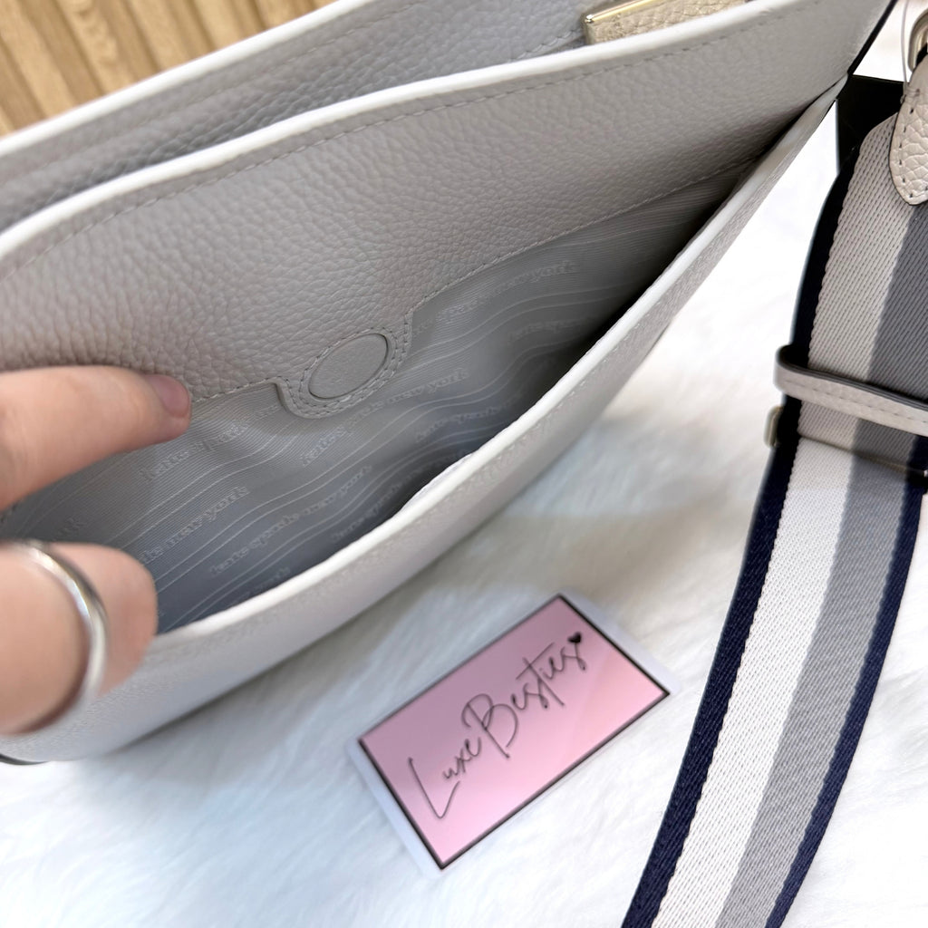 KATE SPADE Retail Hudson Messenger Crossbody Bag | Mountain Grey