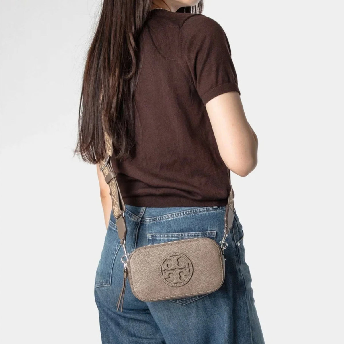 TORY BURCH Retail Mini Miller Crossbody Bag | Wild Mushroom