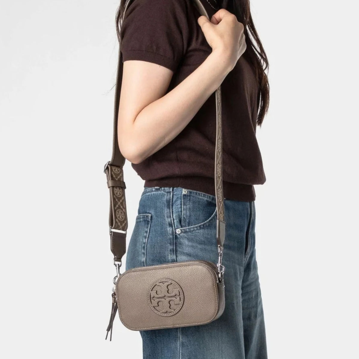 TORY BURCH Retail Mini Miller Crossbody Bag | Wild Mushroom