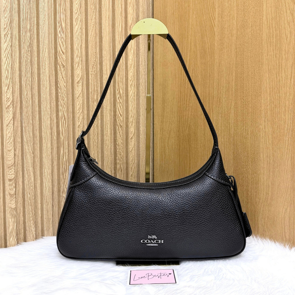 COACH Ella Small Shoulder Bag | Black