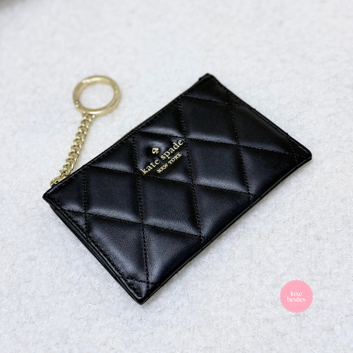 KATE SPADE Carey Small Card Holder | Black