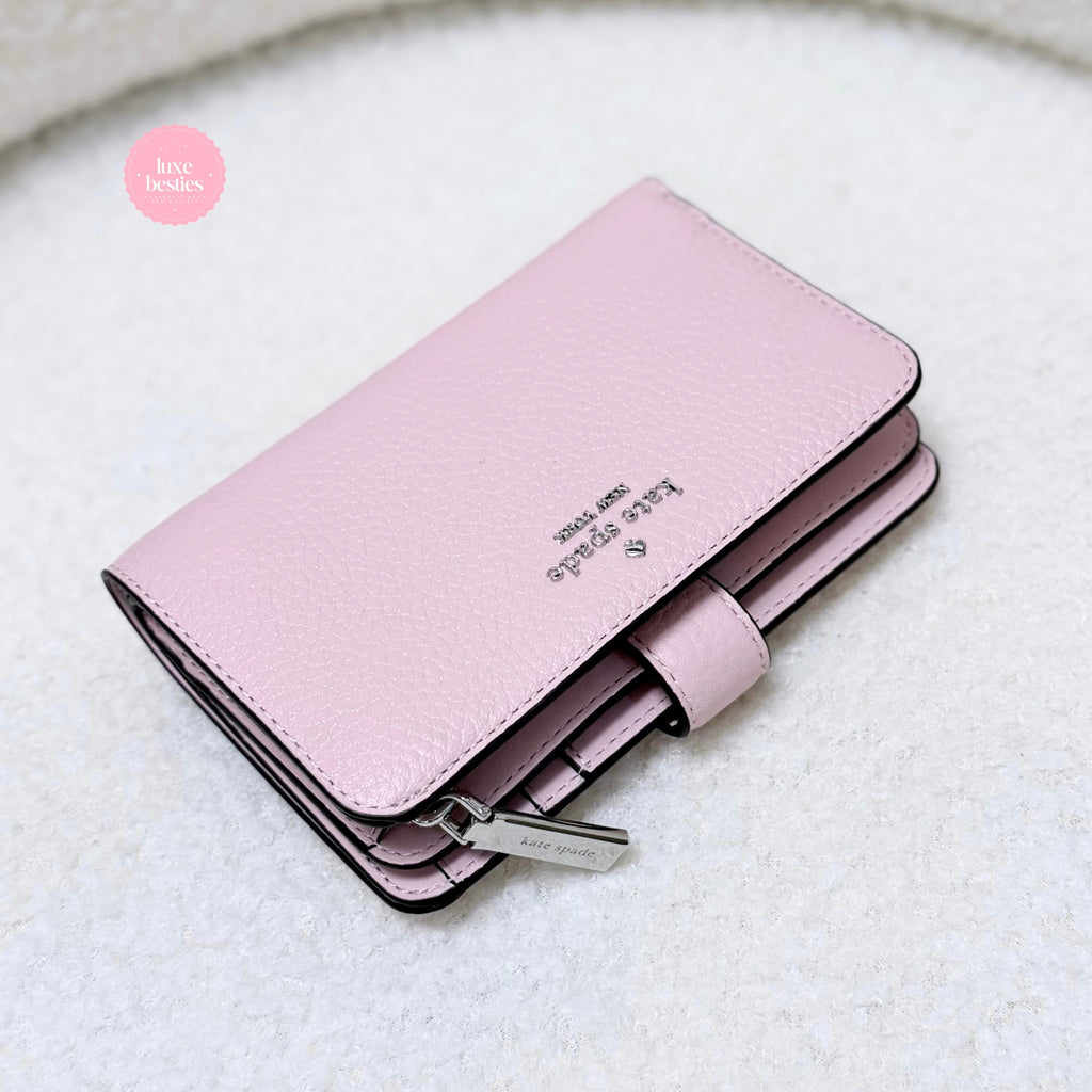 KATE SPADE Lena Medium Bifold Wallet | Tutu Pink