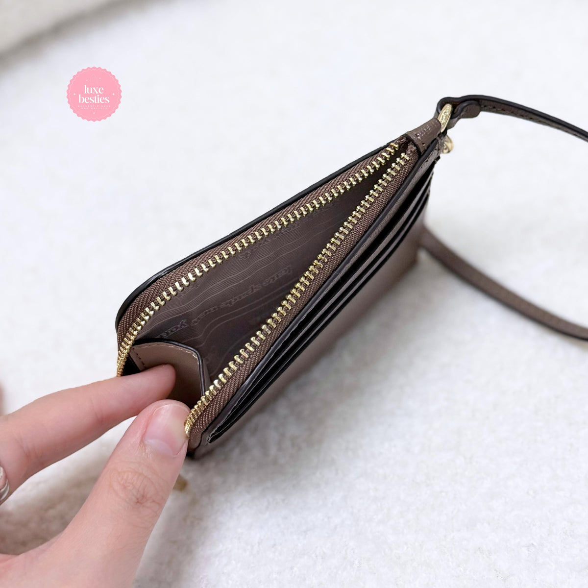 KATE SPADE Retail Devin Coin Card Case Wristlet | Incense