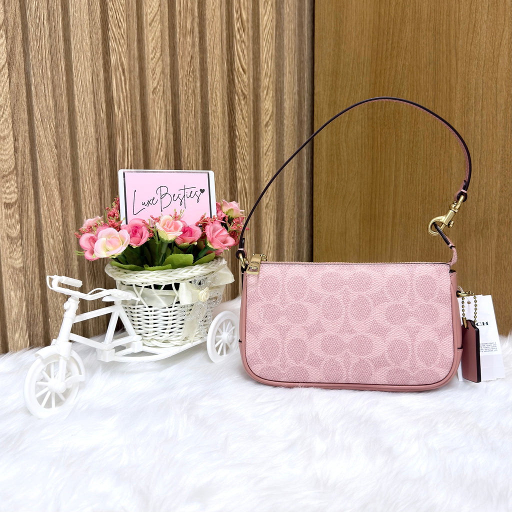COACH Retail Plaza Bag 18 In Signature Canvas | Melon Pink