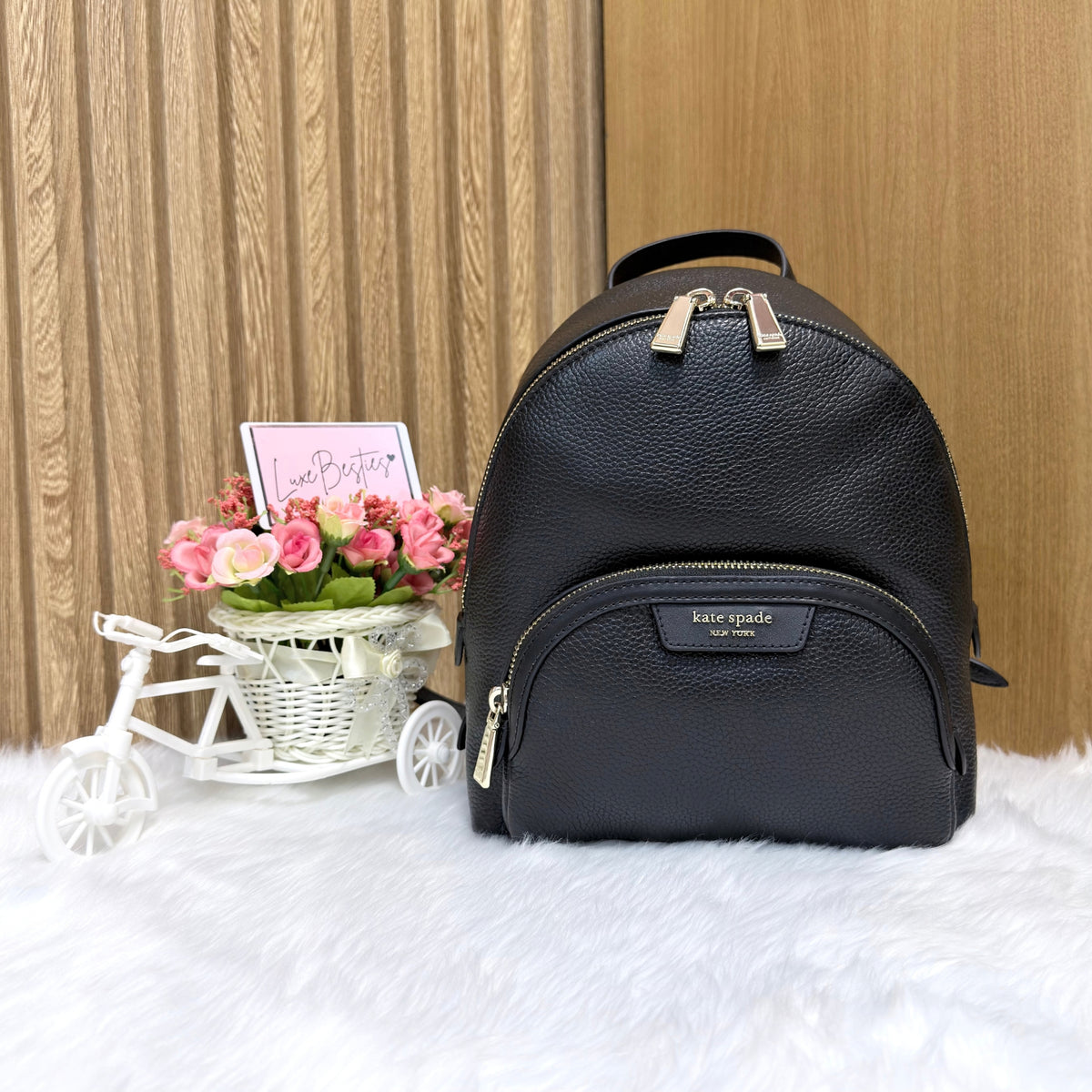 KATE SPADE Retail Hudson Small Backpack | Black