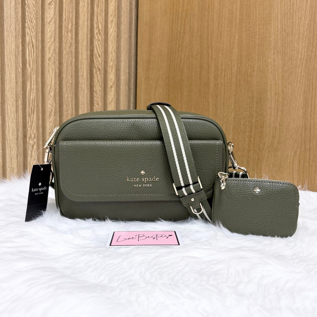 KATE SPADE Rosie Pebbled Leather Small Camera Bag