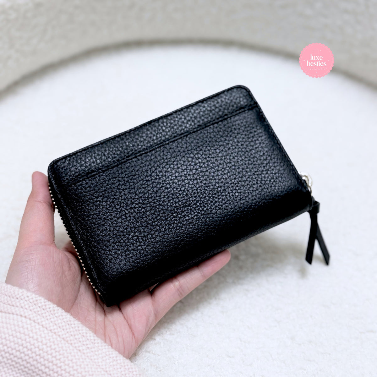 KATE SPADE Knott Medium Wallet | Black