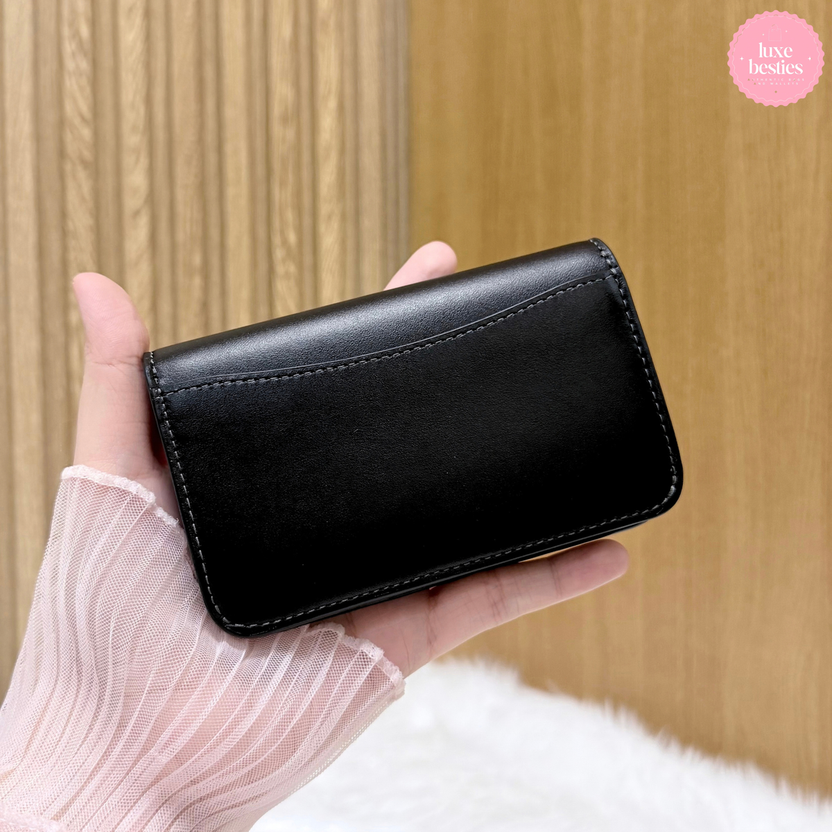 COACH Retail Essential Slim Card Case | Black