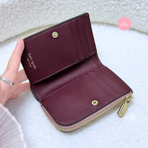 KATE SPADE Retail Devin Small Compact Wallet | Dusk Rose