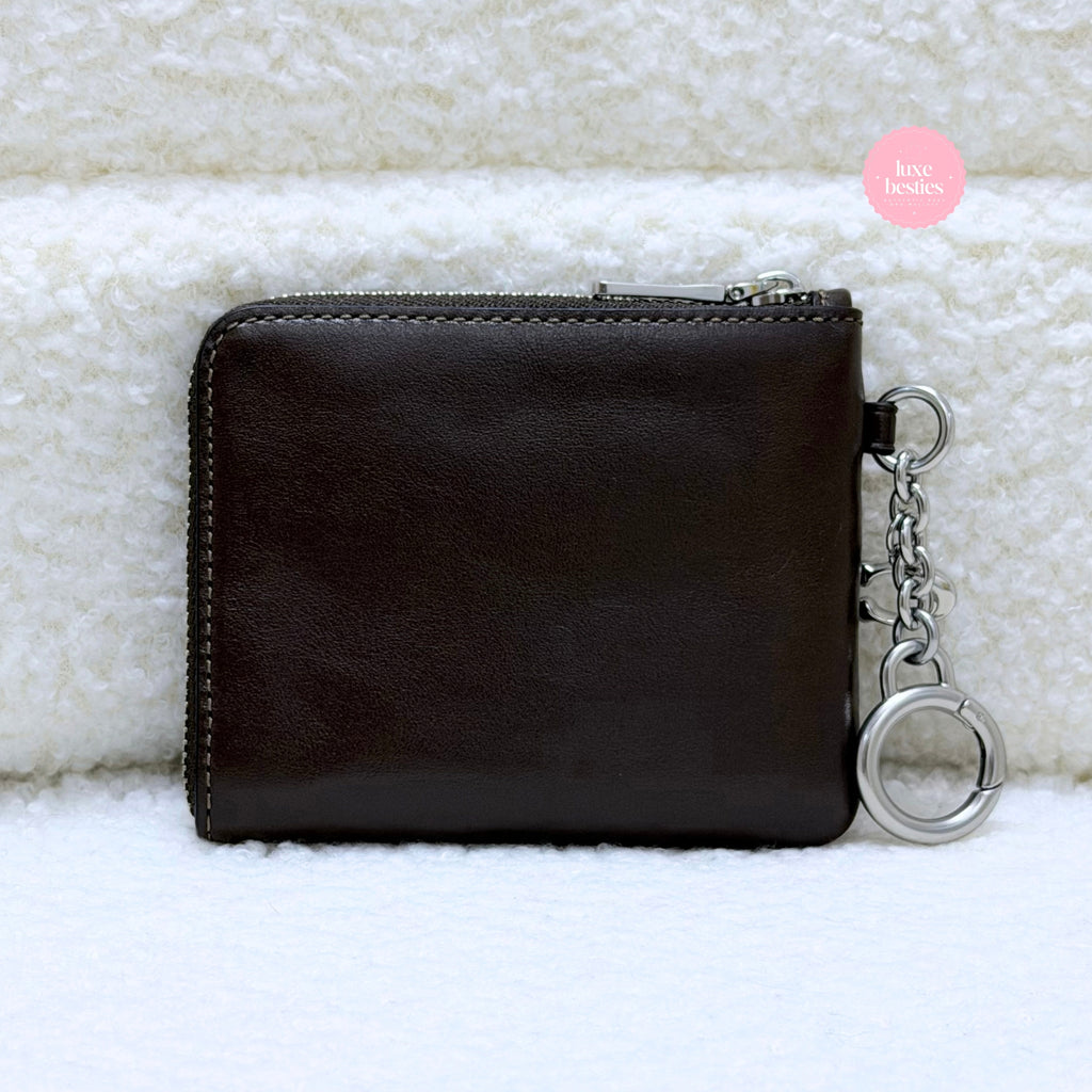 COACH Small Corner Zip Wallet | Maple