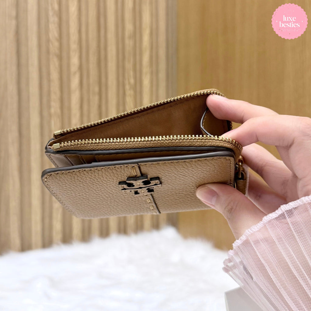 TORY BURCH Retail Mcgraw Bi-Fold Wallet | Tiramisu