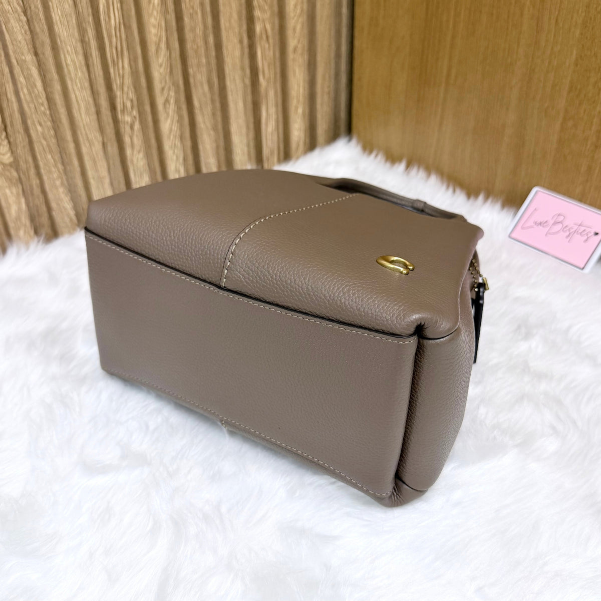 COACH Retail Lana Shoulder Bag 23 | Dark Stone