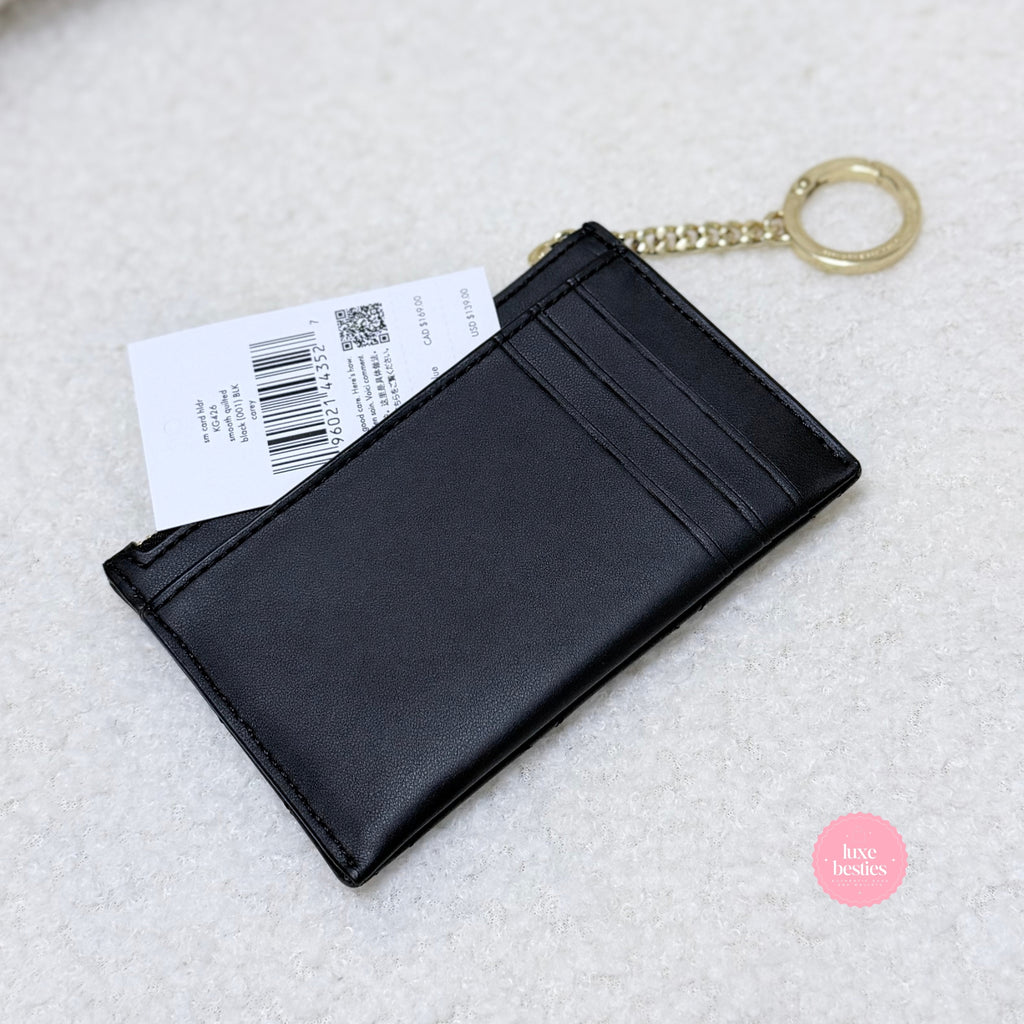 KATE SPADE Carey Small Card Holder | Black