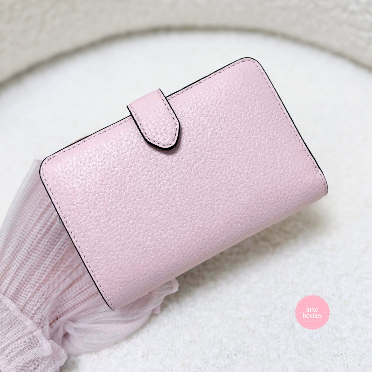 KATE SPADE Lena Medium Bifold Wallet | Tutu Pink