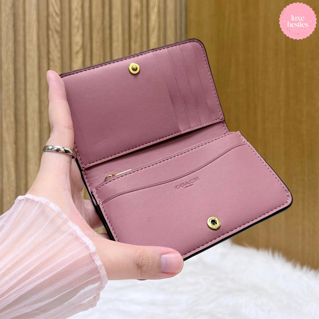 COACH Retail Essential Slim Card Case | Peony | Lost Price Tag