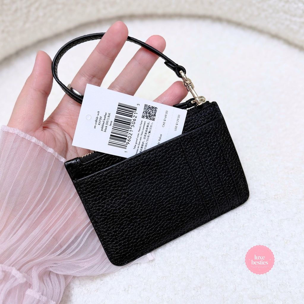 KATE SPADE Lena Small Wristlet | Black