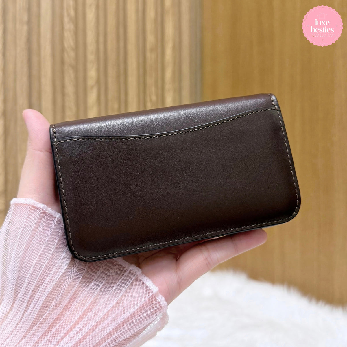 COACH Retail Essential Slim Card Case | Maple