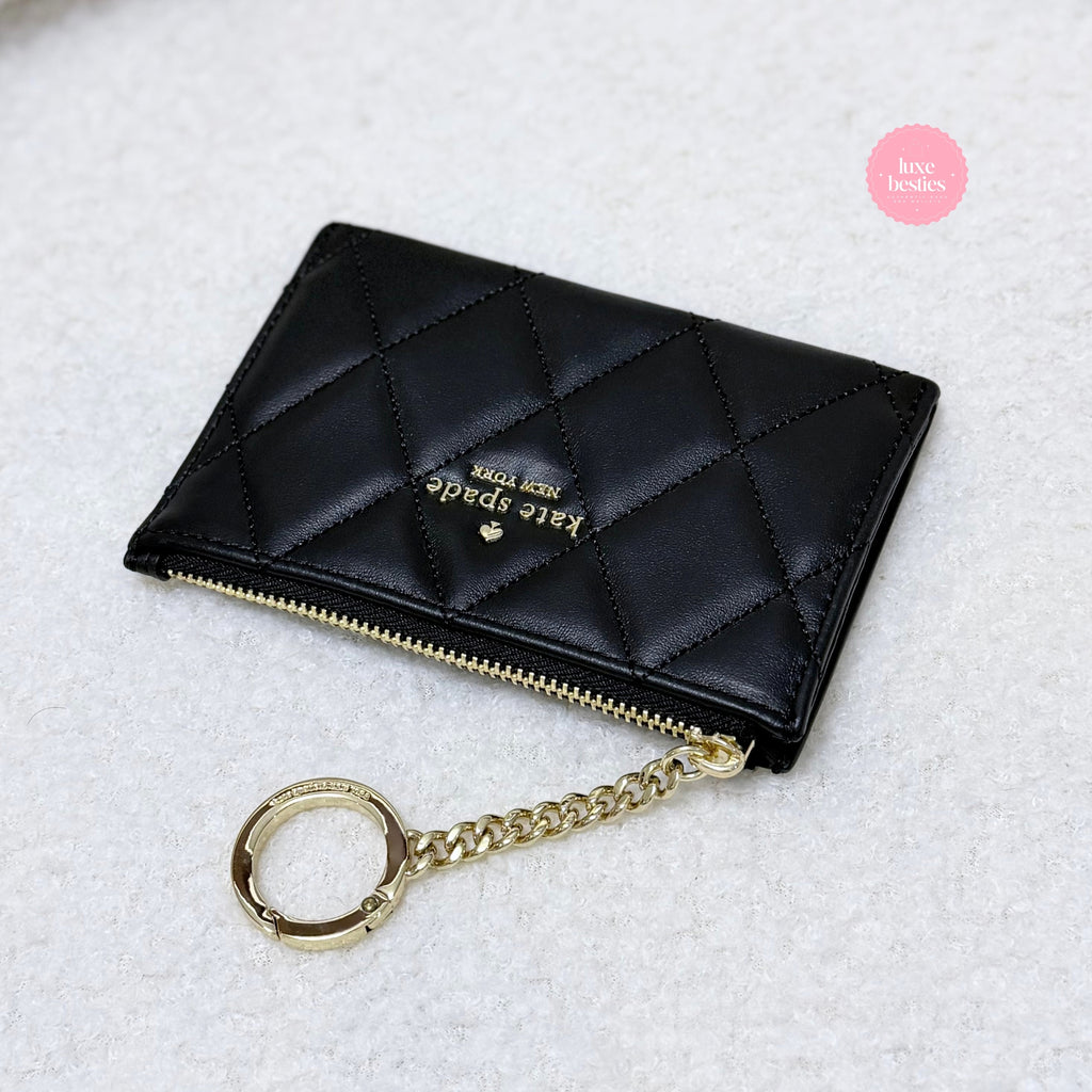 KATE SPADE Carey Small Card Holder | Black