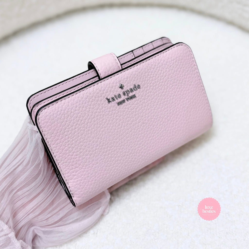 KATE SPADE Lena Medium Bifold Wallet | Tutu Pink