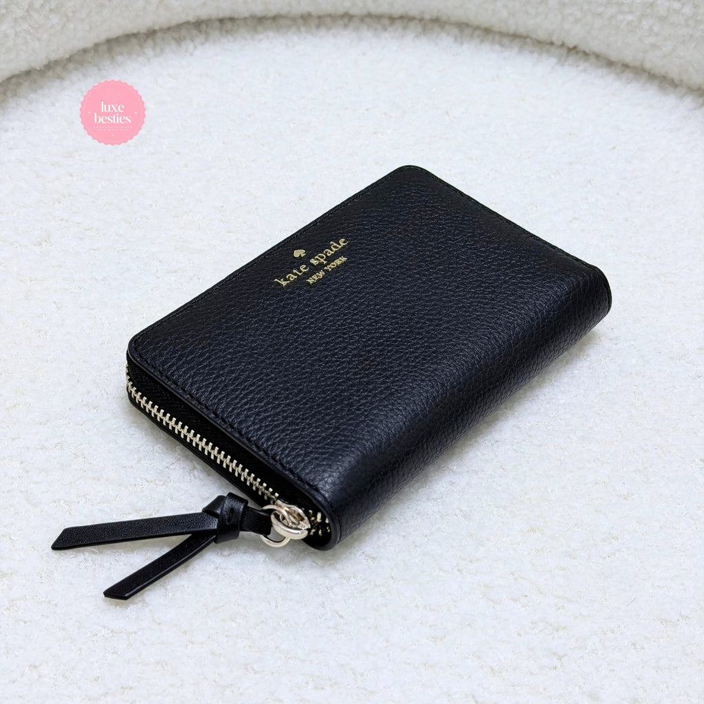 KATE SPADE Knott Medium Wallet | Black