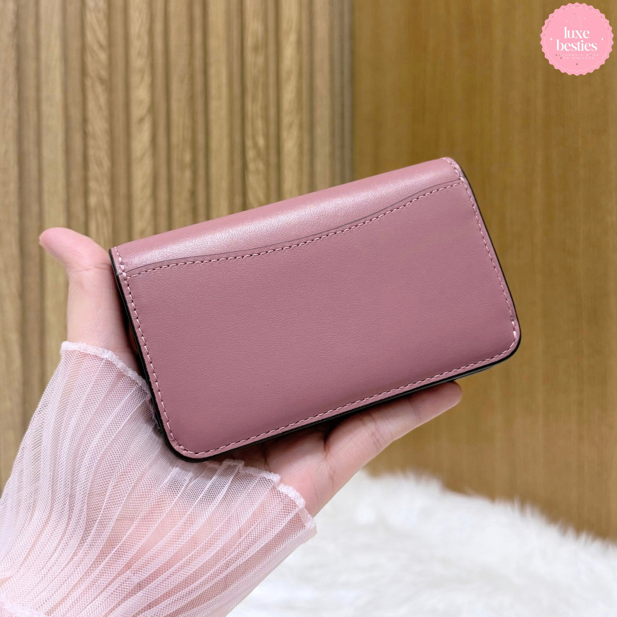COACH Retail Essential Slim Card Case | Peony | Lost Price Tag
