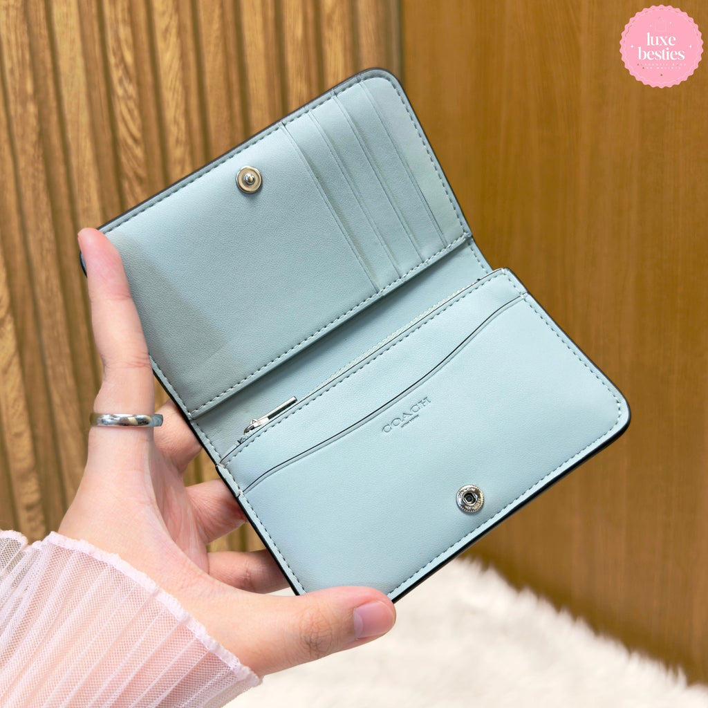 COACH Retail Essential Slim Card Case | Light Blue