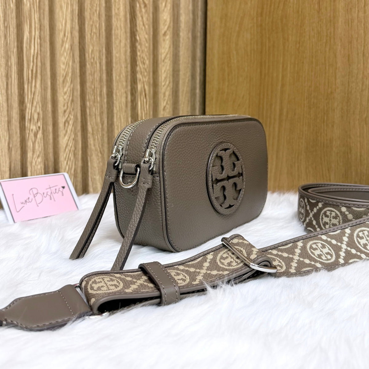TORY BURCH Retail Mini Miller Crossbody Bag | Wild Mushroom