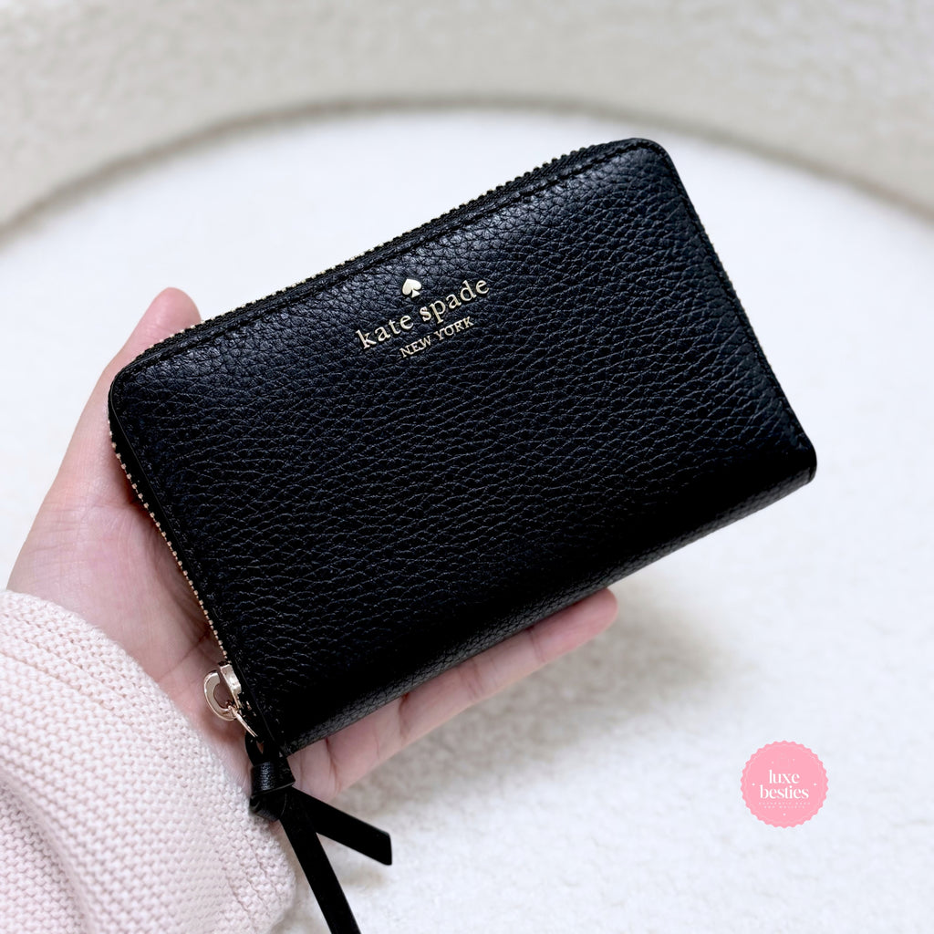 KATE SPADE Knott Medium Wallet | Black