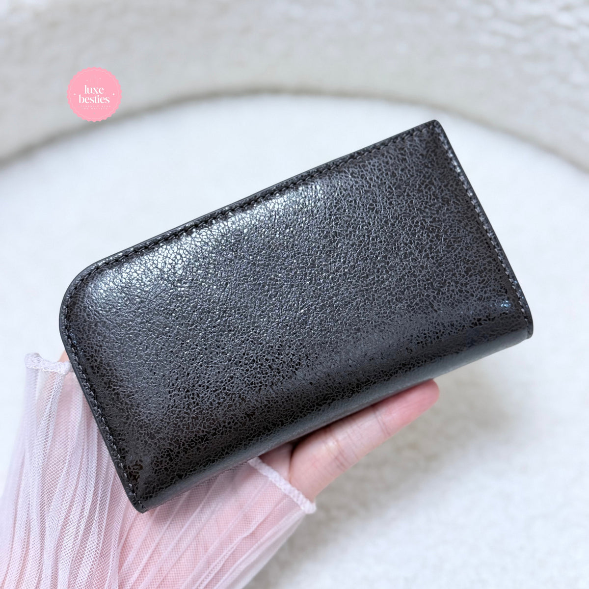 KATE SPADE Retail Halo Glazed Small Bifold Wallet | Hot Fudge