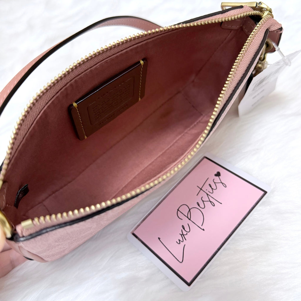 COACH Retail Plaza Bag 18 In Signature Canvas | Melon Pink