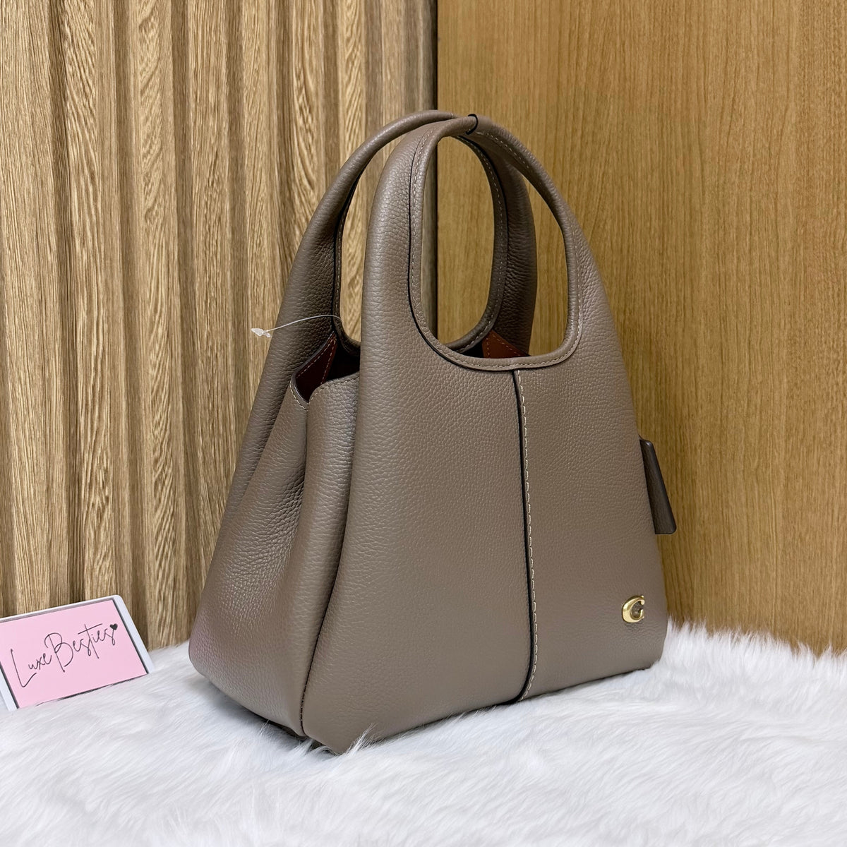 COACH Retail Lana Shoulder Bag 23 | Dark Stone