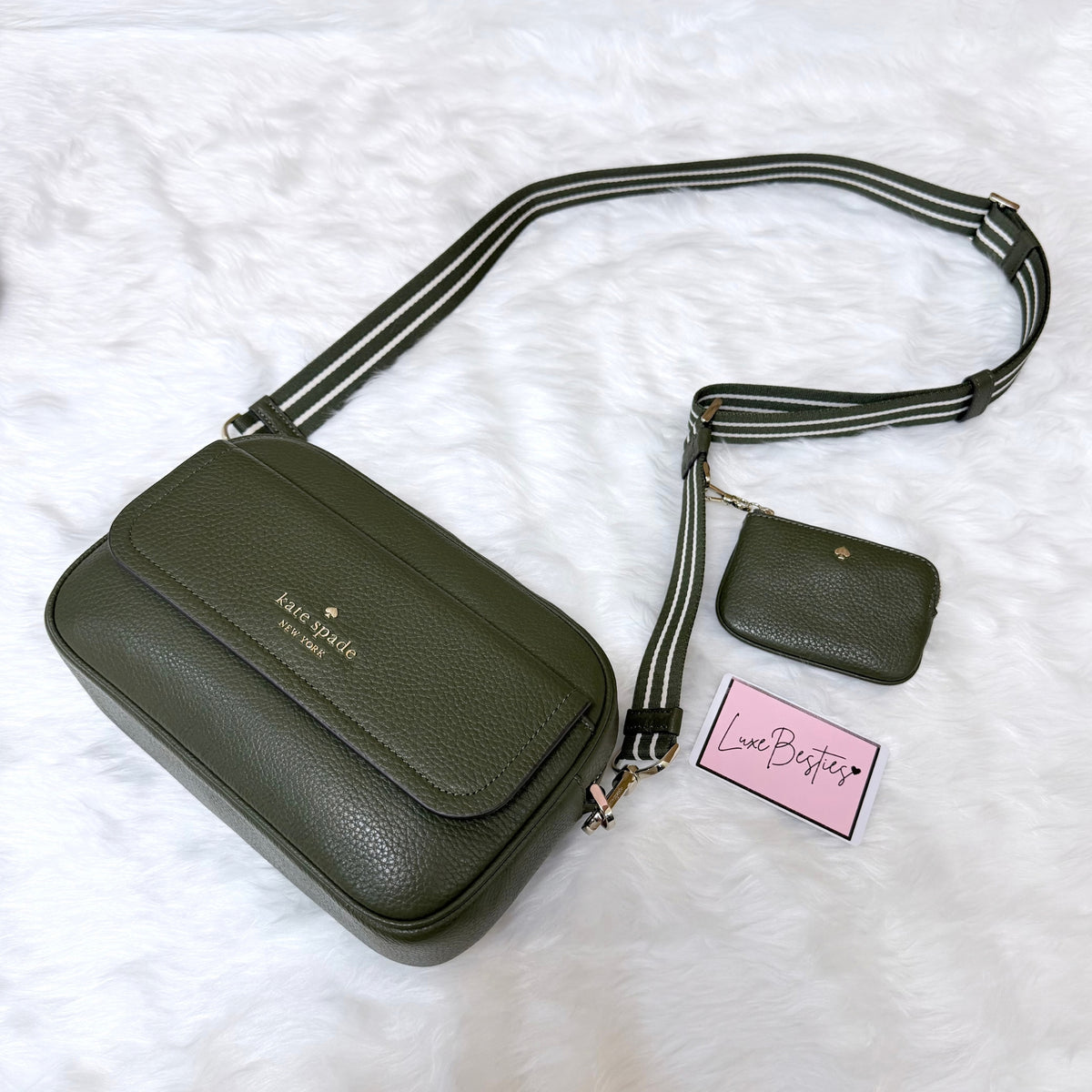 KATE SPADE Rosie Pebbled Leather Small Camera Bag