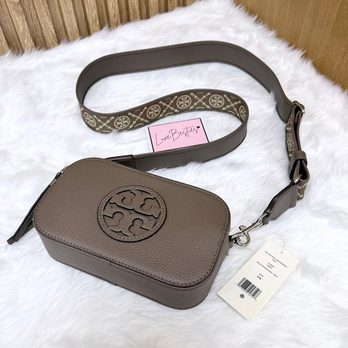 TORY BURCH Retail Mini Miller Crossbody Bag | Wild Mushroom