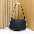 TORY BURCH Small Nylon Zip-Top Shoulder Bag | Black