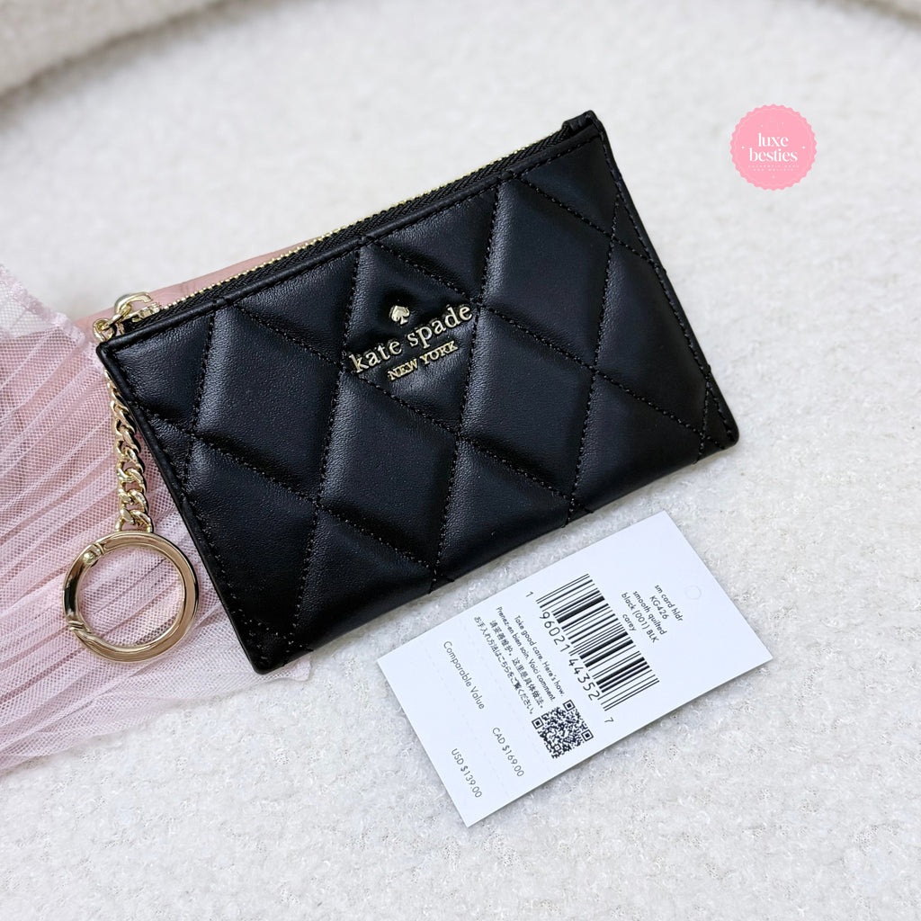 KATE SPADE Carey Small Card Holder | Black