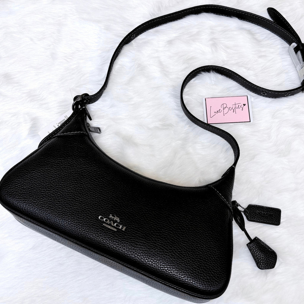 COACH Ella Small Shoulder Bag | Black
