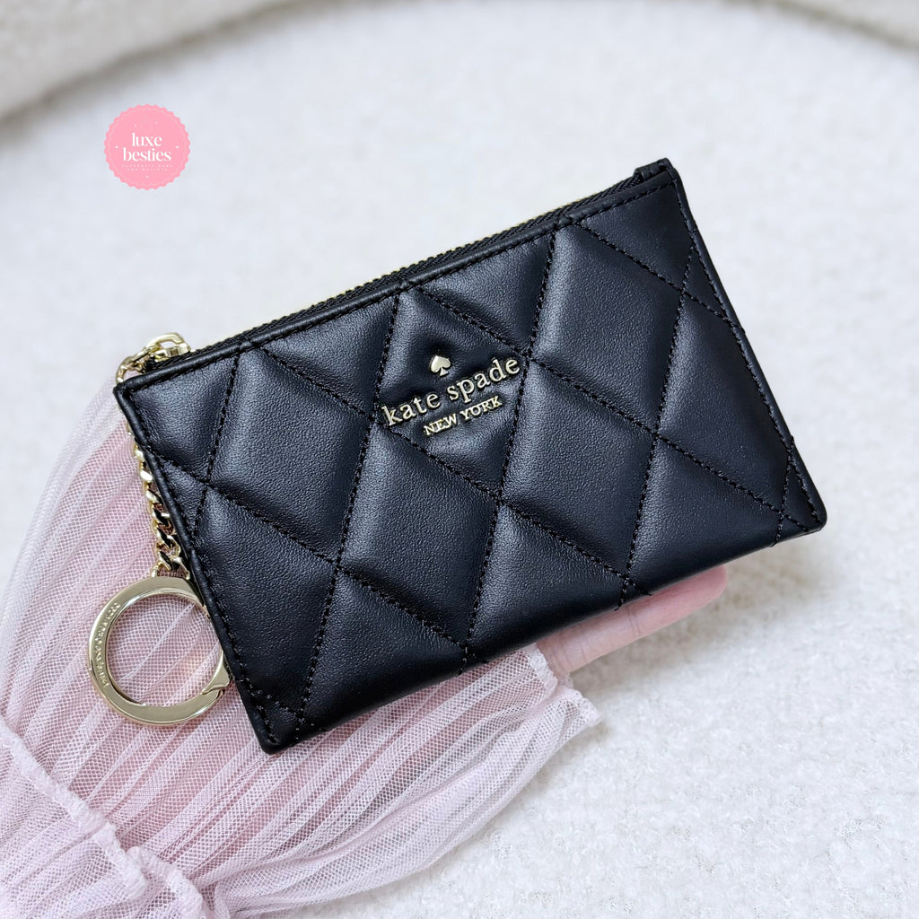 KATE SPADE Carey Small Card Holder | Black