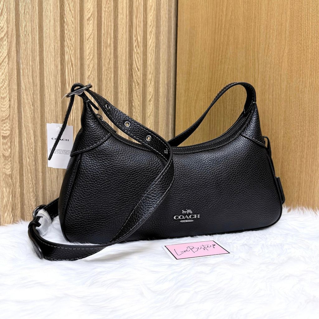 COACH Ella Small Shoulder Bag | Black