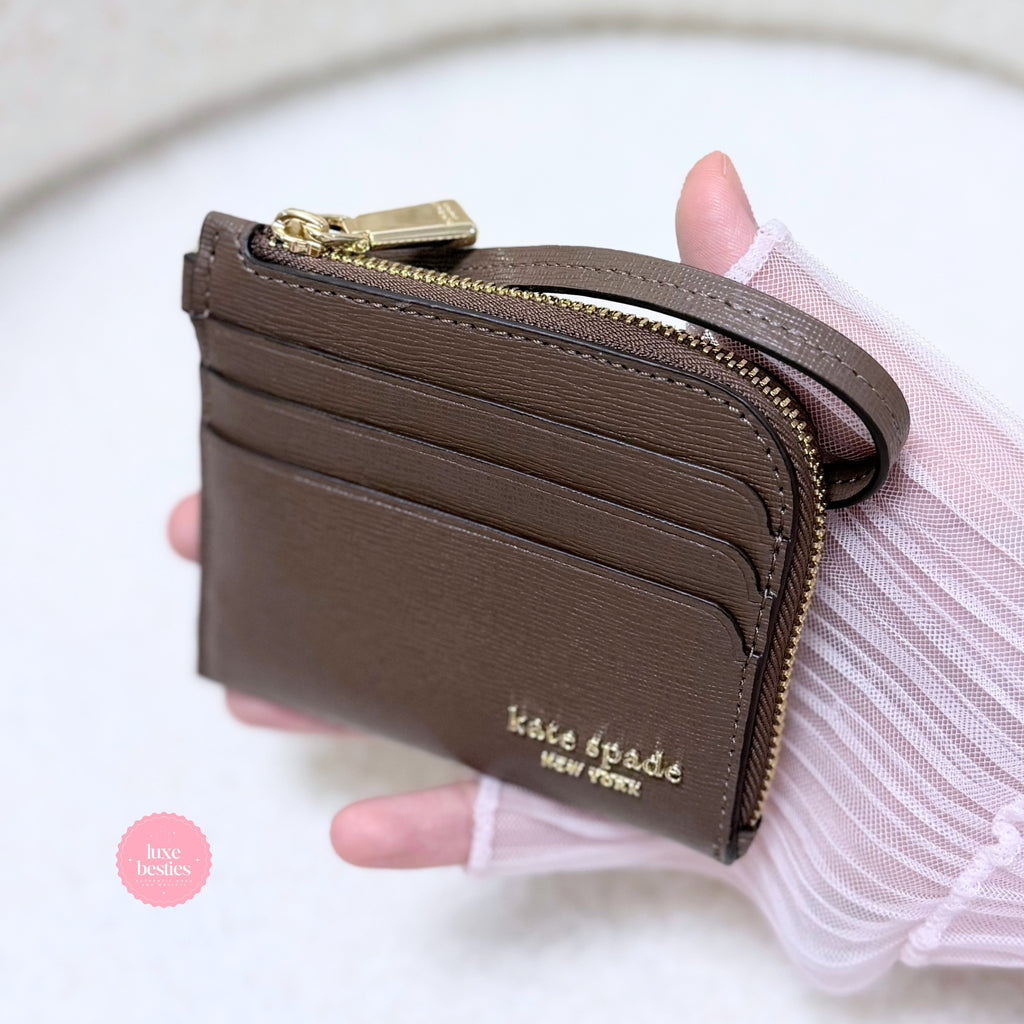 KATE SPADE Retail Devin Coin Card Case Wristlet | Incense