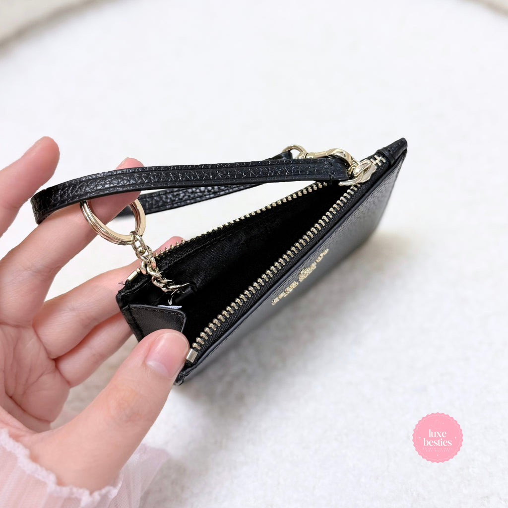 KATE SPADE Lena Small Wristlet | Black
