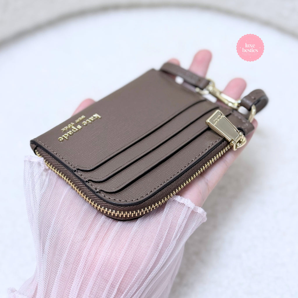 KATE SPADE Retail Devin Coin Card Case Wristlet | Incense