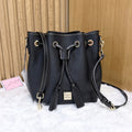 DOONEY & BOURKE Pebble Grain Aimee Crossbody Bucket Bag | Black Black