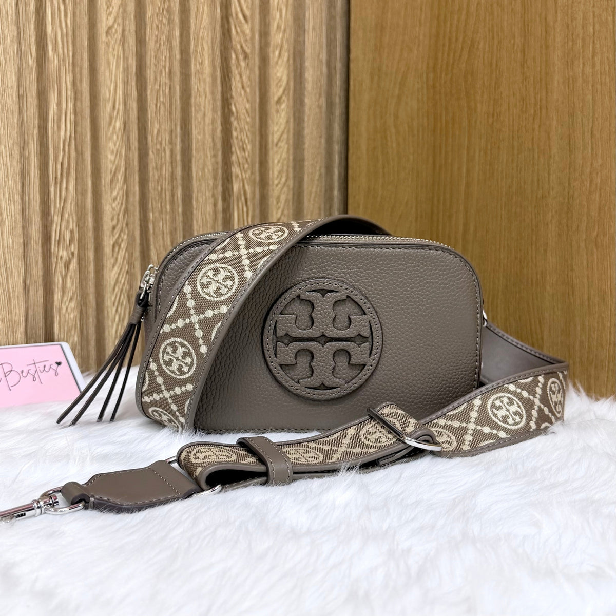 TORY BURCH Retail Mini Miller Crossbody Bag | Wild Mushroom