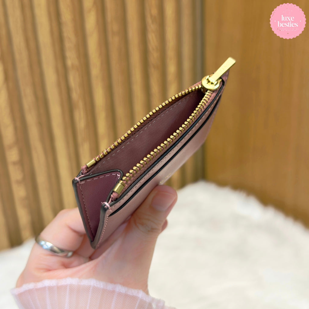COACH Retail Essential Card Holder Wallet | Peony